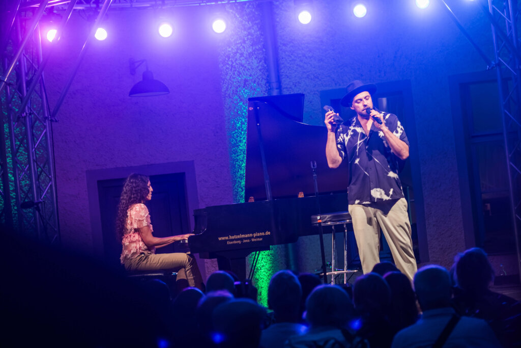 Max Mutzke & Marialy Pacheco im Erbenhof Weimar